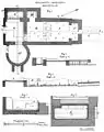 Kastellbad zur Zeit der Ausgrabungen 1895