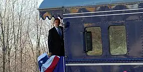 Fahrt von Barack Obama zur Amtseinführung, 17.&nbsp;Januar 2009