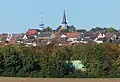Ober-Olm, mit Kirch- und Funkturm