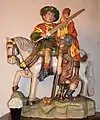 Statue des heiligen Martin von Tours
