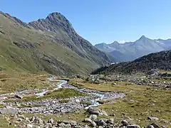 Maurertal mit Essener-Rostocker Hütte, Schlüsselspitze und Lasörling
