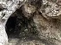 Eingang der Langertsteinhöhle