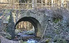 Kaiserin-Friedrich-Brücke über den Urselbach oberhalb von Oberursel