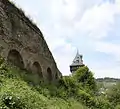 Stadtmauer und Kuhhirtenturm auf dem Michelfeld