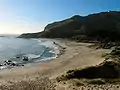 Ocean Beach, Blick nach Süden mit dem Kap