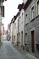 Die Grillengasse in Nord-Süd Ansicht