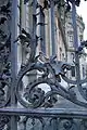 Detail des Seitenteils des Hofgartentors neben der Hofkapelle