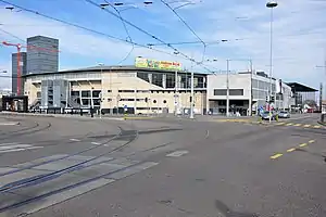 Das Hallenstadion im März 2011