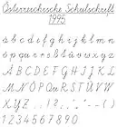 Österreichische Schulschrift seit 1995
