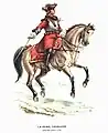Offizier um 1733
