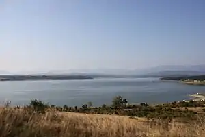 … der Ogosta-Stausee bei Montana …