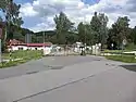 Grenzübergang ins böhmische Brandov (Brandau)