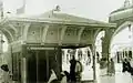 Das alte Gebäude des Maqām Ibrāhīm, Mitte 20. Jahrhundert