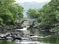 Die Old Weir Bridge Im Jahr 2009
