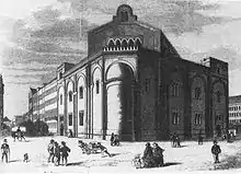 Die Große Synagoge an der Centralhallenstraße