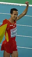Manuel Olmedo kam im ersten Vorlauf nicht ins&nbsp;Ziel
