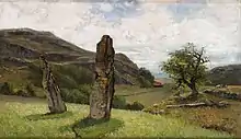 Bautastenar im Bohuslän n. Olof Hermelin