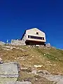 Olperer Hütte von unten
