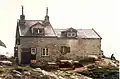 Etwa 1975, links der Anbau von 1931