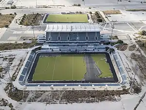 Das Olympic Hockey Centre im Jahr 2017
