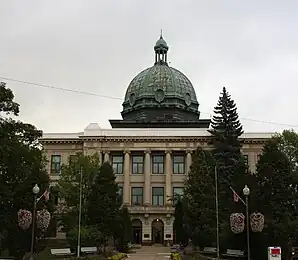 Das Oneida County Courthouse, seit 1981 im NRHP gelistet