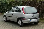 Opel Corsa Dreitürer (2000–2003)
