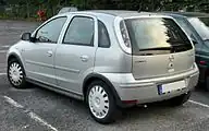 Opel Corsa Fünftürer (2003–2006)