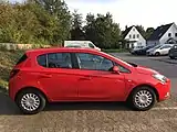 Seitenansicht Fünftürer