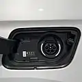 Ladebuchse der Hybrid-Version