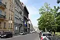 Die Opletalova Straße in der Prager Neustadt