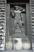 Figur Zementarbeiter