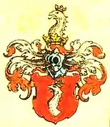Stammwappen der Oppersdorff nach Siebmacher, 1605