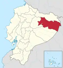 Lage in Ecuador