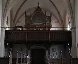 Orgel der evangelisch-lutherischen Apostelkirche in Neuenkirchen