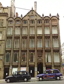 Oriel Chambers, Liverpool, von Peter Ellis, 1864