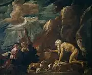 Der hl. Johannes Chrysostomus, Öl auf Leinwand, 110 × 128&nbsp;cm, Prado, Madrid