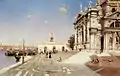Martín Rico y Ortega - Ansicht der Santa Maria della Salute