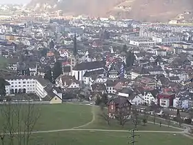 Blick auf Stans