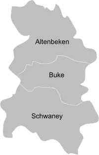 Ortsteile von Altenbeken