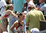 Verena Sailer (Nr.&nbsp;49) scheiterte als Siebte ihres Rennens im&nbsp;Viertelfinale