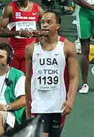 Nach WM-Silber 2005 gab es hier Bronze für Wallace Spearmon
