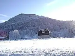 Oštrelj wurde zu einem Skiort.