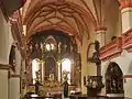 Altarraum der Kirche St. Michael in Schlackenwerth