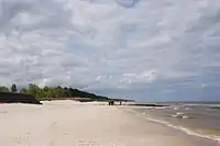 Strand in Ostrowo