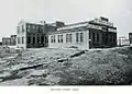 Vorderansicht der Ott.-Mergenthal-Fabrik in Baltimore
