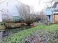 Auffangbecken und Nebengrabenzufluss Sorthmannweg