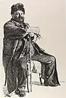 Otto Greiner: Arthur Haferkorn, Lithographie