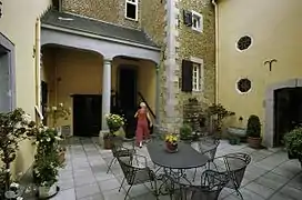 Innenhof des Herrenhauses