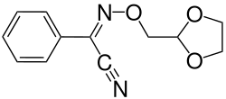 Strukturformel von Oxabetrinil