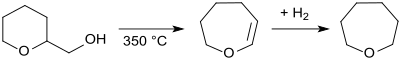 Oxepansynthese aus THP-2M